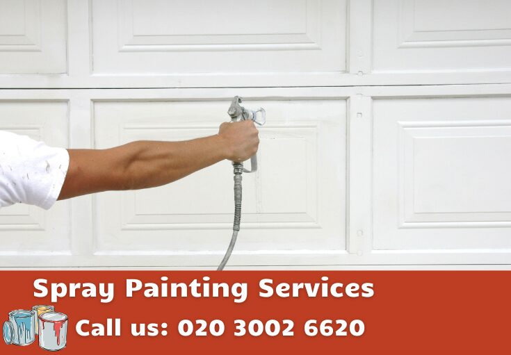 spray painting Bushey